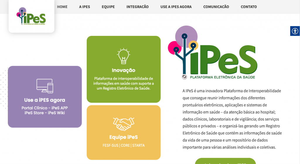 iPes - Plataforma Eletrônica de Saúde